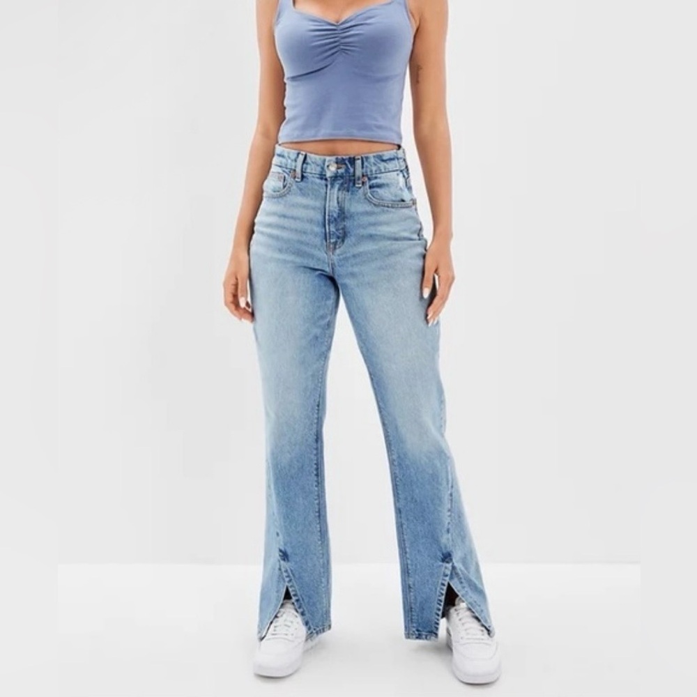 American Eagle Outfitters 90’s Bootcut Jeans with Slits at the Bottom